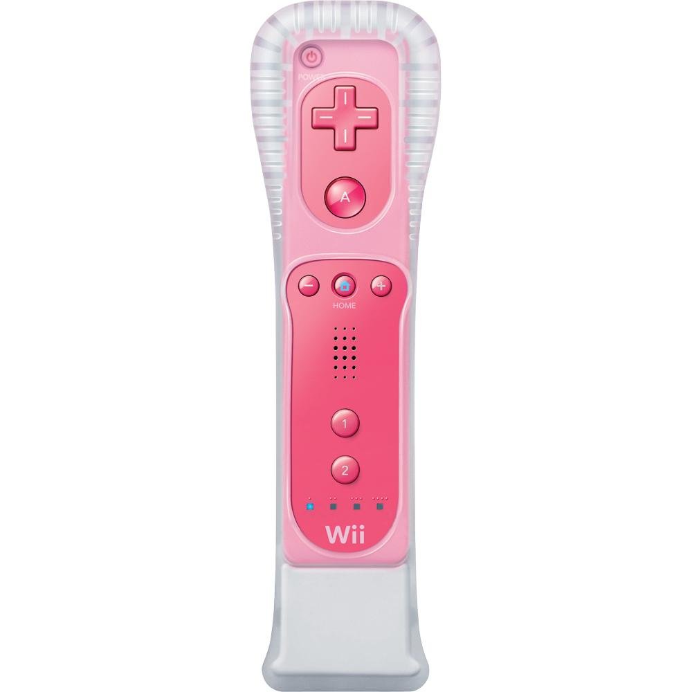 Amazon.com: Wii Remote MotionPlus Bundle - Pink : Video Games